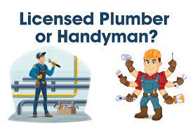 License plumber vs handy man